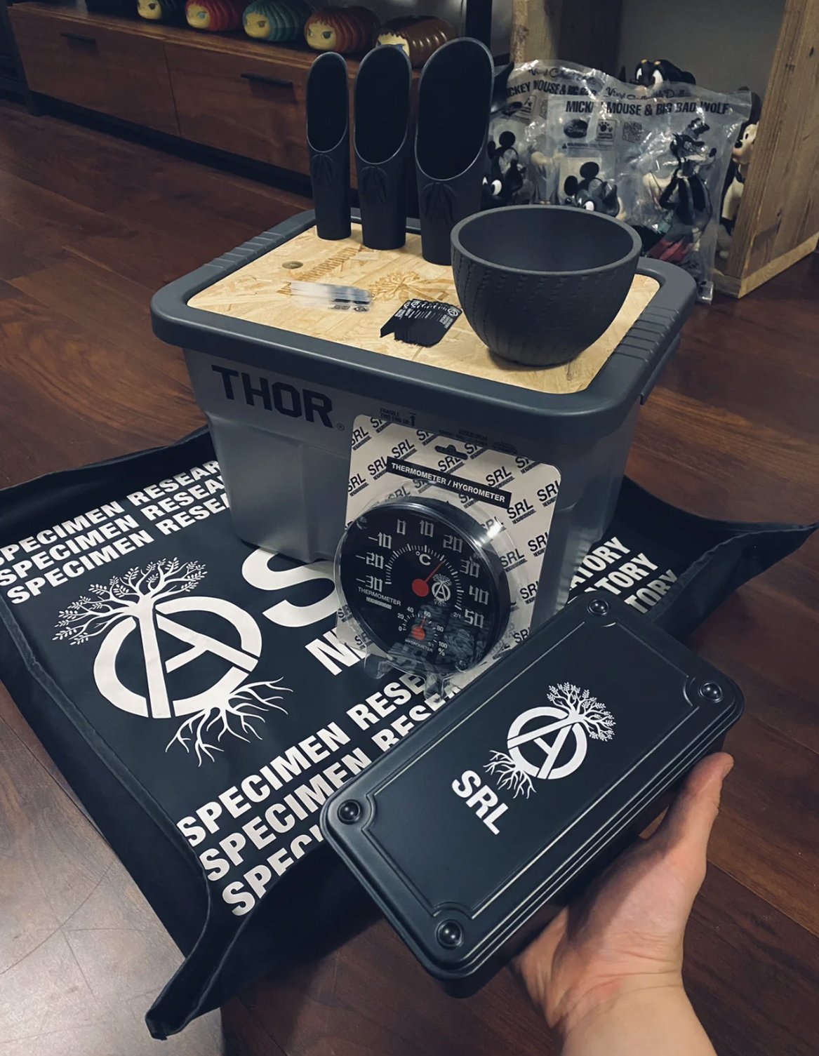 ネイバーフッド THOR SRL P-TOTES CONTAINER 75 Neighborhood x THOR Totes Container Neighborhood