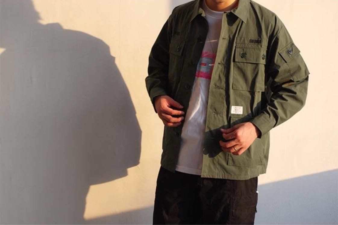 希望商店】WTAPS JUNGLE LS 18SS 經典四袋軍衫| Yahoo拍賣