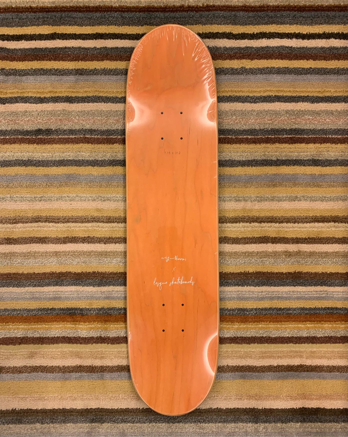 花井祐介Yusuke Hanai x Lesque 藝術家限定滑板7.75