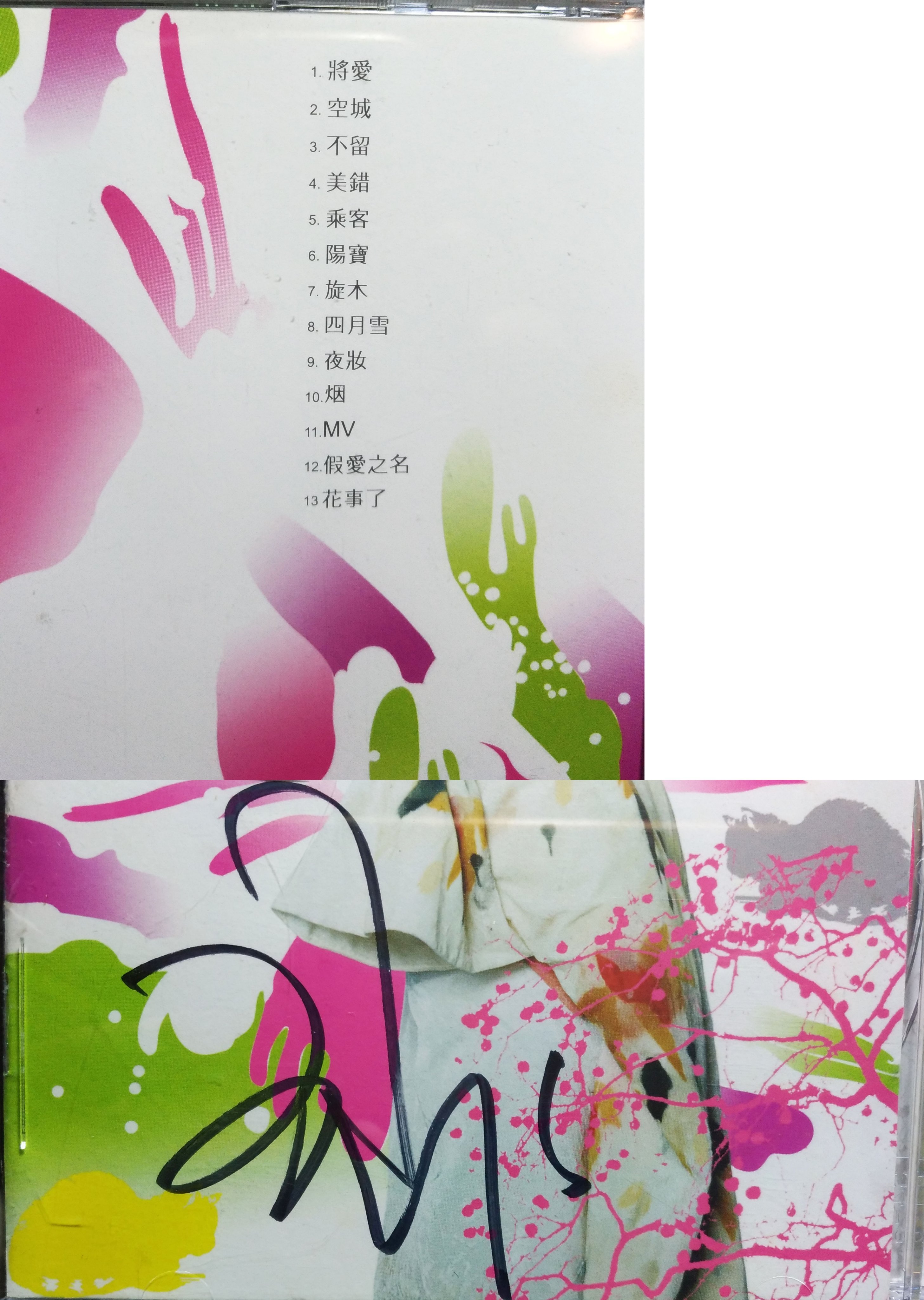 王菲　将愛　ALL-IN! CD +DVD〈将愛〉13首風雲作品＋10首極品MV 王菲- 將愛(CD+VCD) | cdhkonline.com
