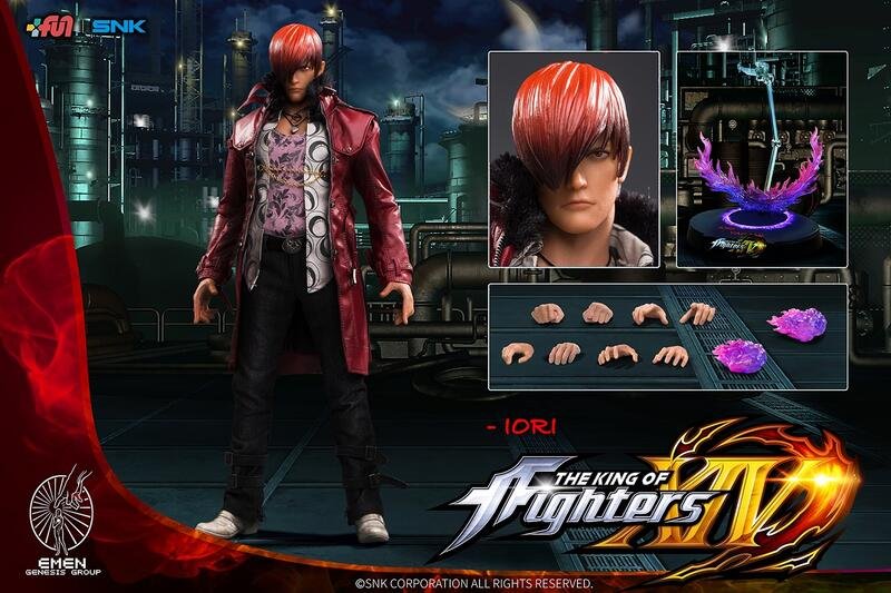 金錢貓雜貨全新拆檢GENESIS EMEN KOF-IR01 1/6 KOF 格鬥天王拳皇14 XIV