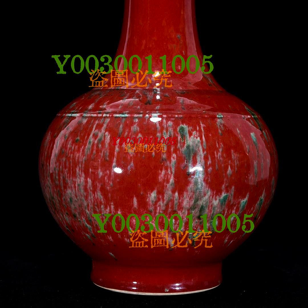 清時代 康熙年製 豇豆紅釉 变美人醉赏瓶 花瓶 陶器 時代物 骨董品 旧家