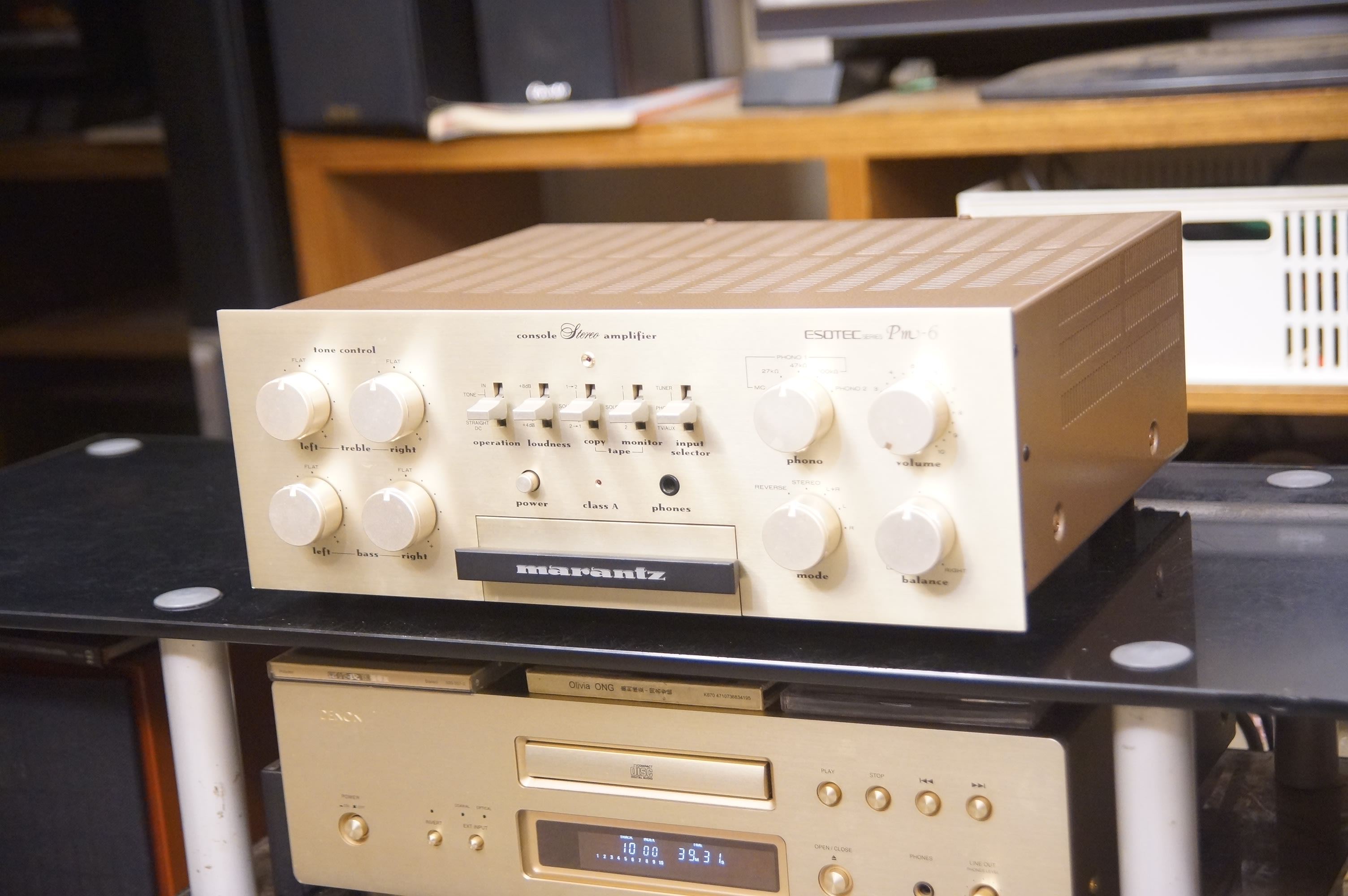 一元音響 ] 珍稀寶貝 絕美經典古董 日本製 Marantz PM-6 A類30瓦 高階