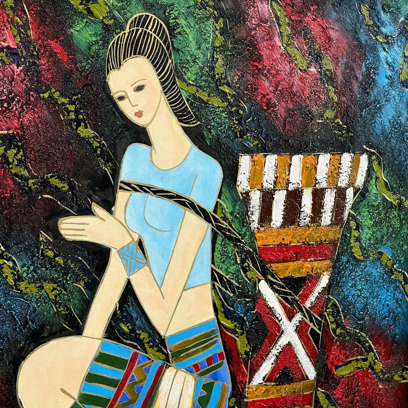 油彩画 人物 抽象的 O1CN01e3TYWd1TCVkz1mAW1_!!