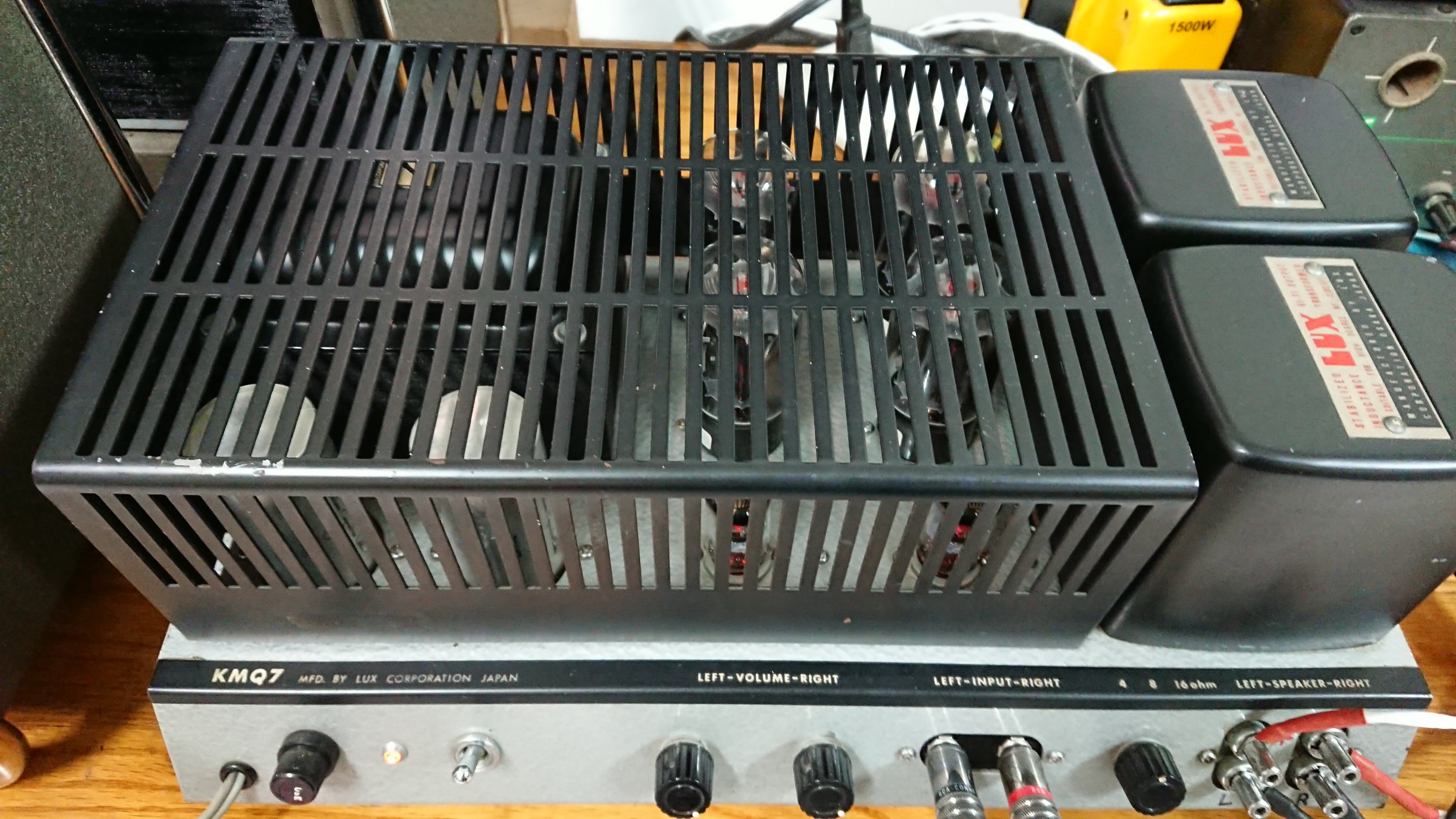 LUXMAN LUXKIT 真空管アンプ KMQ-7 6L6GC プッシュプル LUXMAN LUXKIT 真空管アンプ KMQ-7 6L6GC プッシュプル