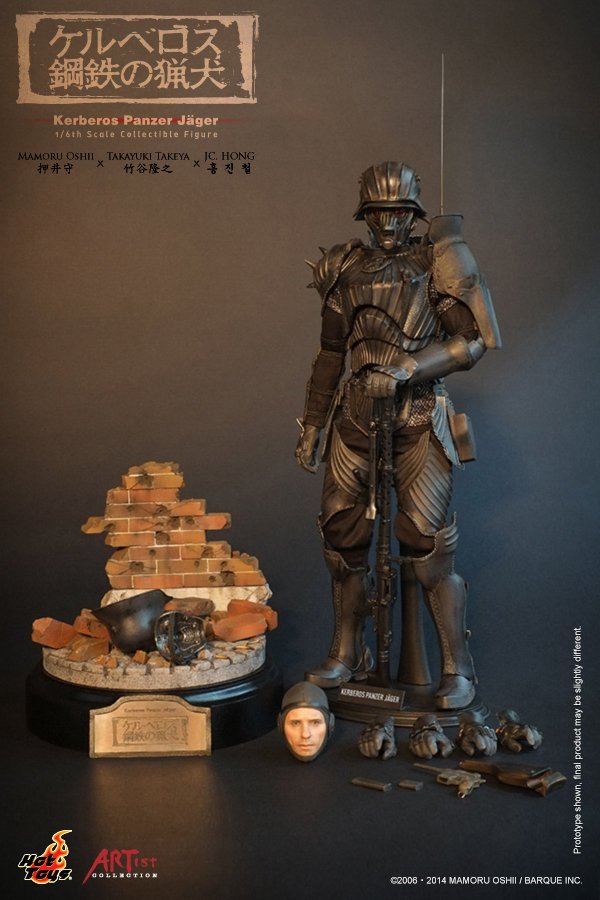 金錢貓雜貨全新HOT TOYS AC02 竹谷隆之押井守JC. Hong 犬狼傳說紅眼鏡