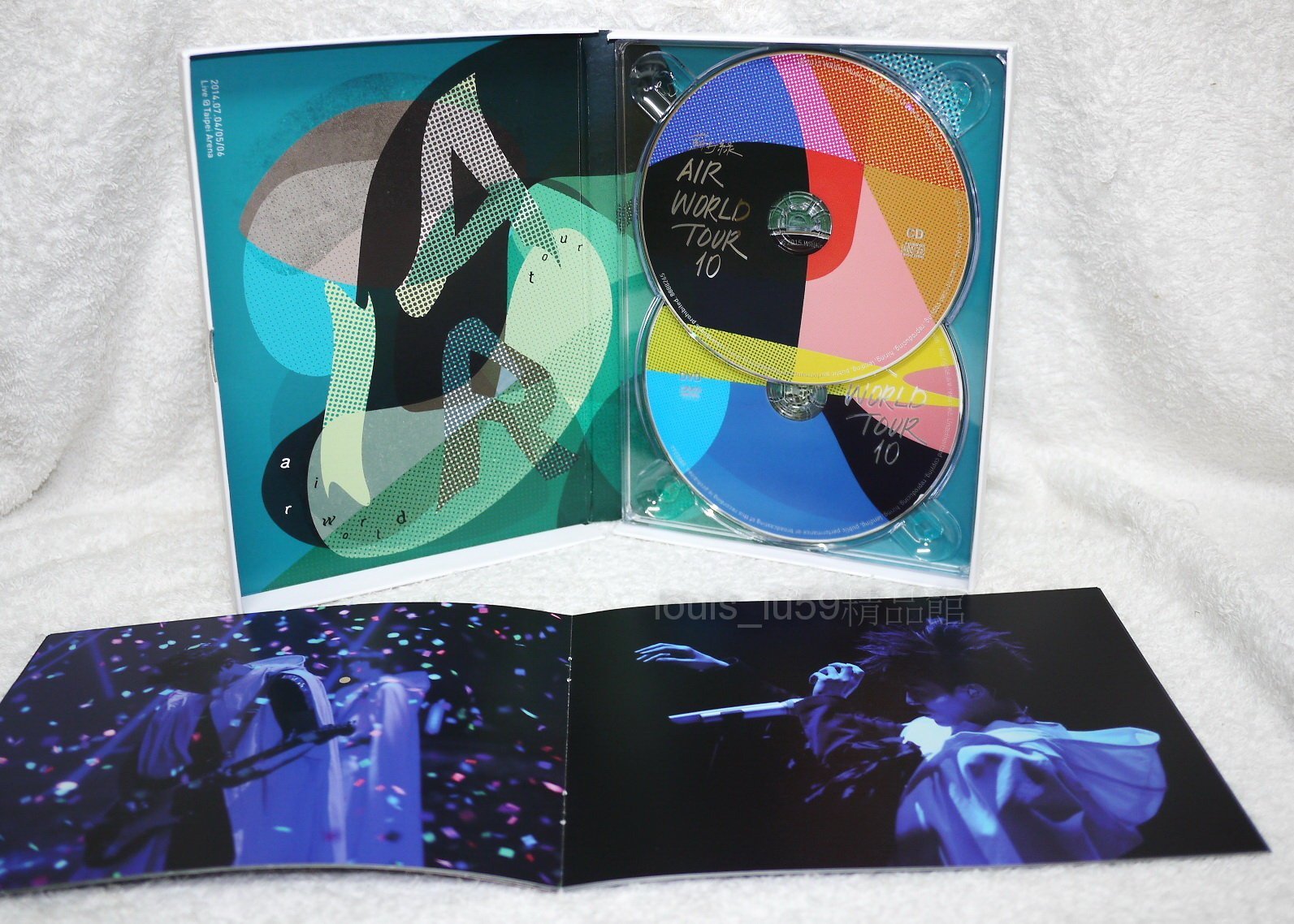 Sodagreen　蘇打綠　AIR WORLD TOUR　CD+DVD+DVD 蘇打綠Sodagreen 空氣中的視聽與幻覺Air World Tour 10【台版