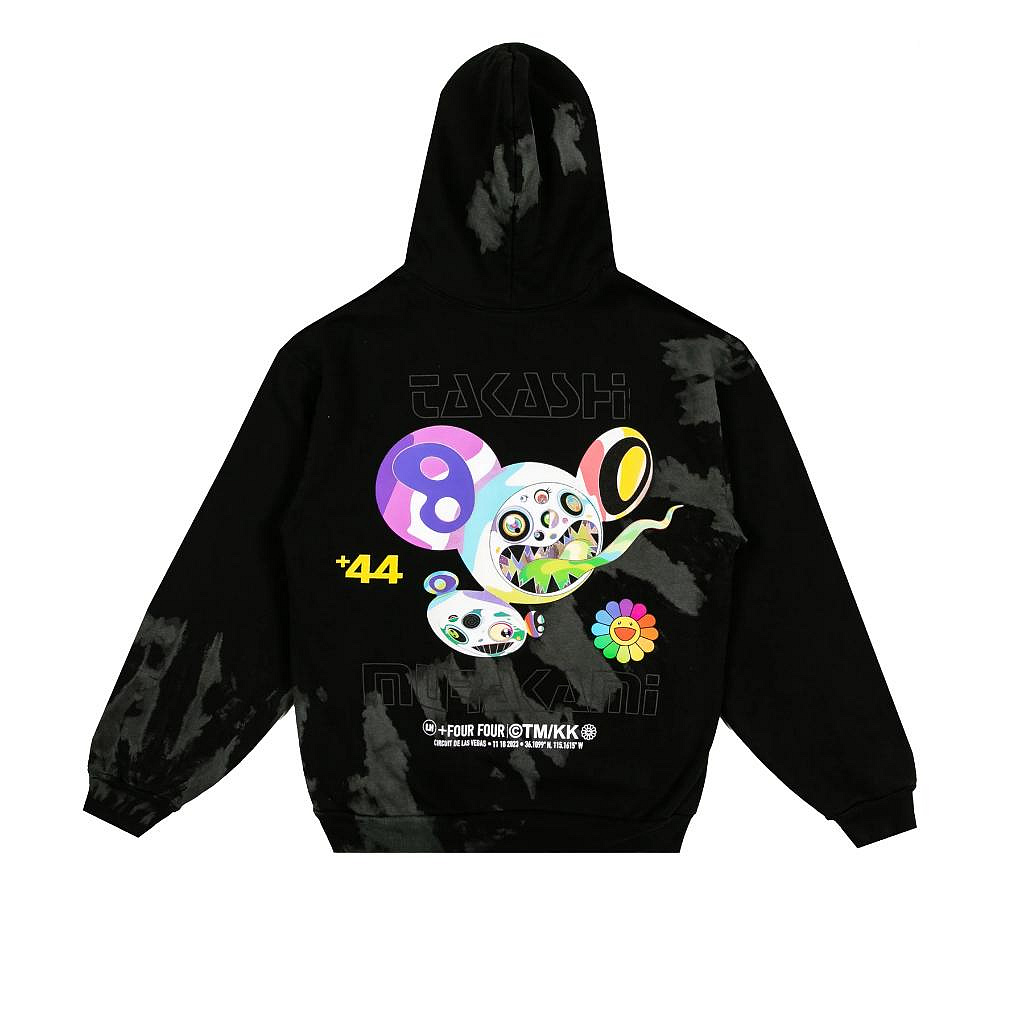 トップス Takashi Murakami +44 Mind Warp Hoodie Takashi Murakami 44 Mind Warp Hoodie Black Size S Limited