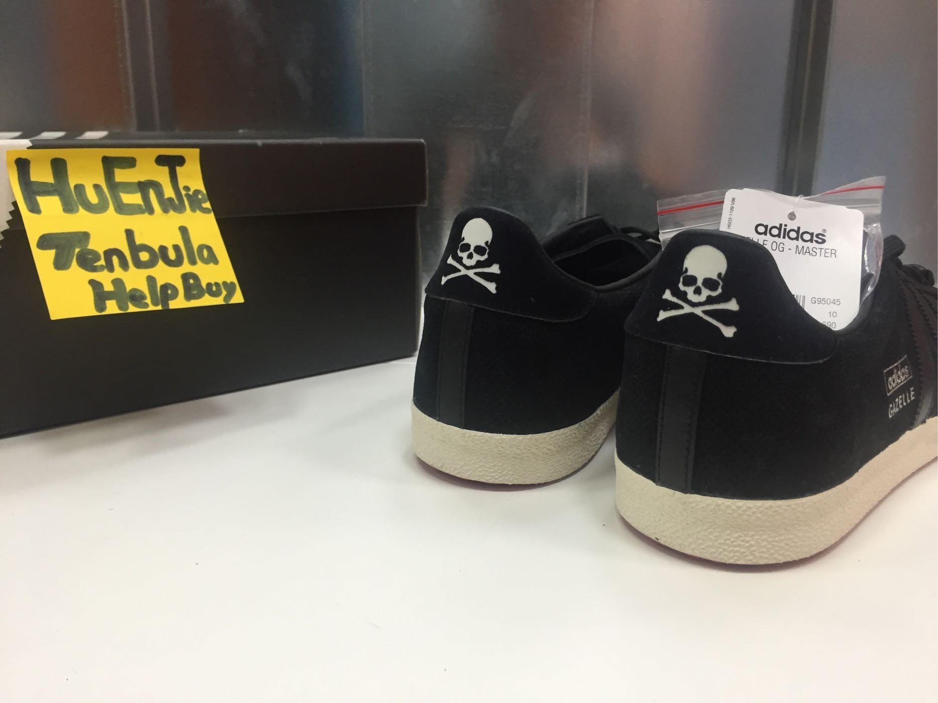 Adidas Consortium Gazelle OG x Mastermind Japan G95045| Yahoo
