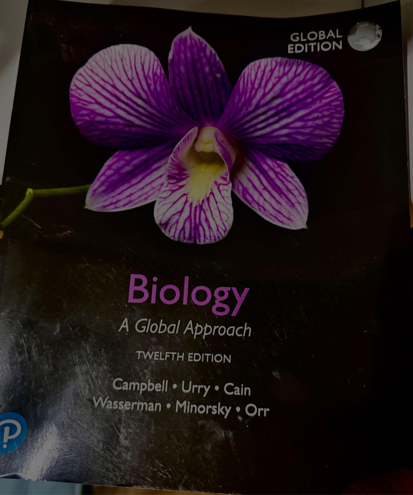 Biology：A Global Approach 12E Campbell 9781292341637 普通生物學