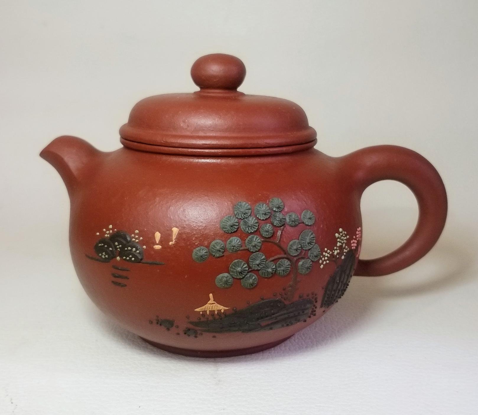 中国宜興紫砂 本物保証　１９３４年の作品 中国宜興紫砂 本物保証1934年の作品