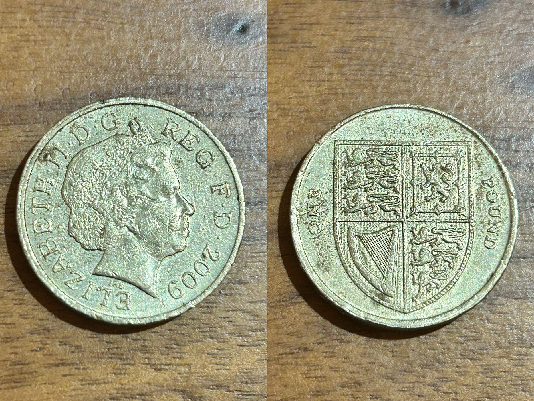 英国 1 镑 硬币 (97) 사진