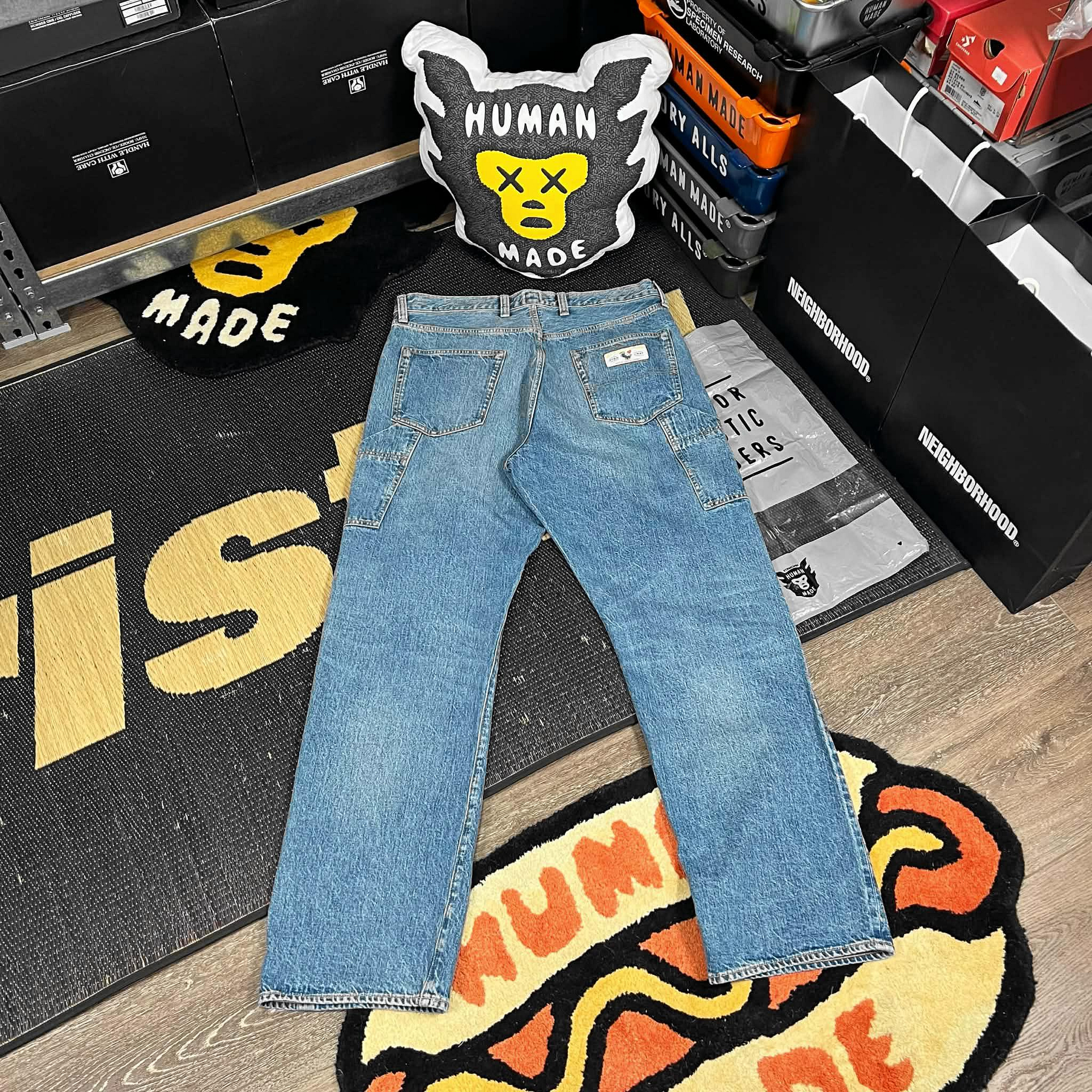 希望商店】【✓寄賣商品】HUMAN MADE STORM COWBOY DENIM PANTS TYPE