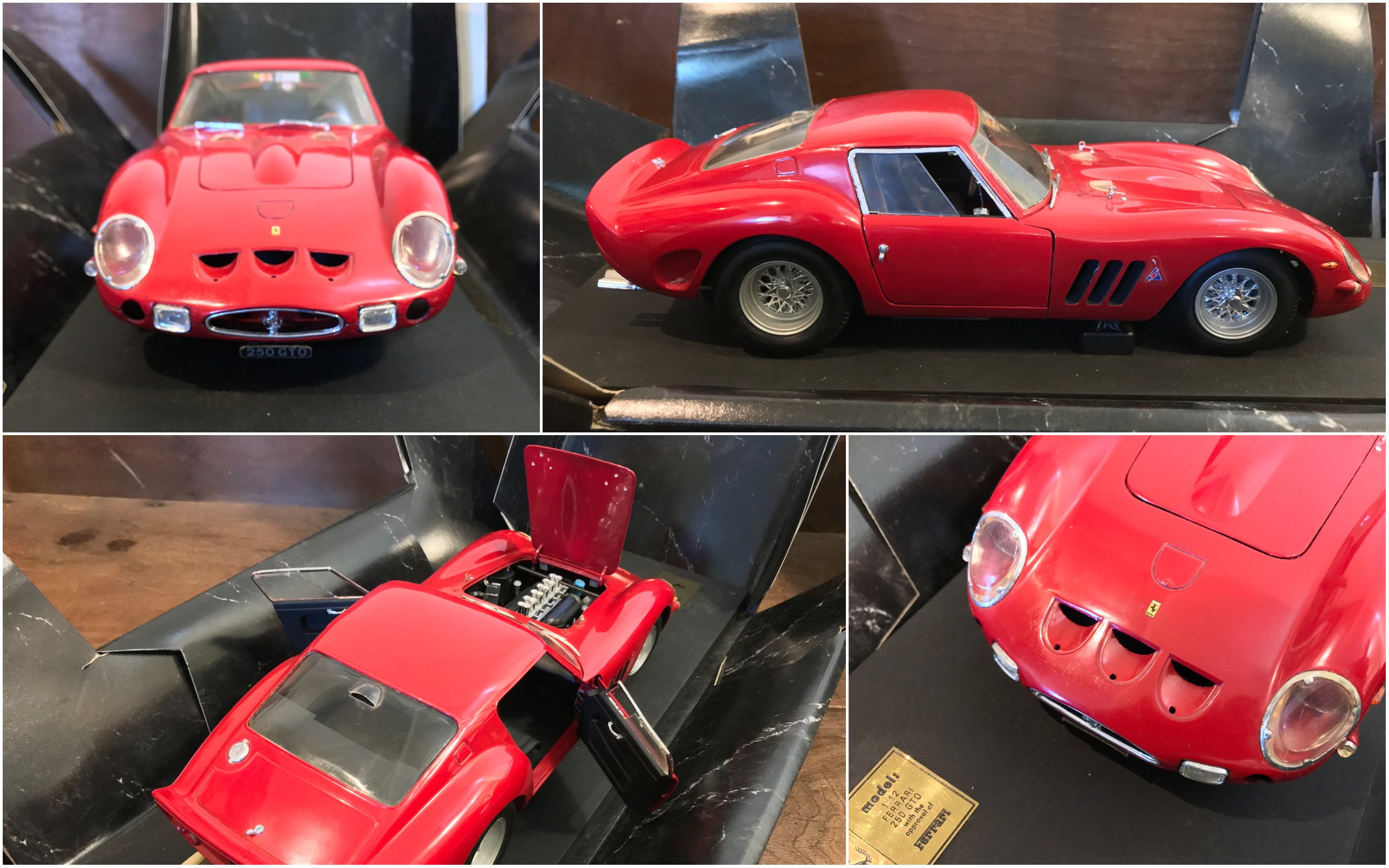 1/12 Ferrari 250 GTO Revell 法拉利非AUTOart CMC Kyosho Pocher