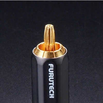 紅騰音響]日本Furutech FP-101(G) 鍍金鋼絲RCA端子接頭(另有FP-106R