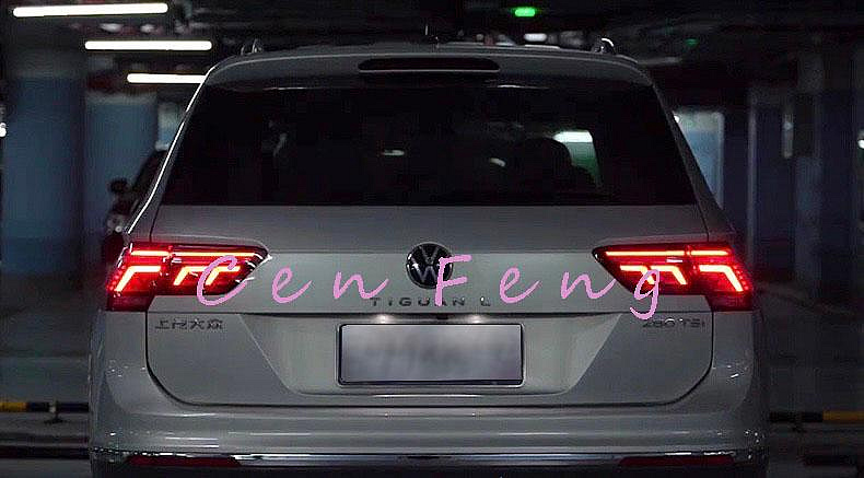 涔峰ＣＦ☆VW 福斯 VW New Tiguan 尾燈 流水方向燈 動態 小改款樣式