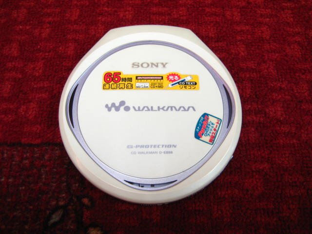概ね美品 SONY D-E888 WALKMAN ポータブルCDプレーヤー D-E888