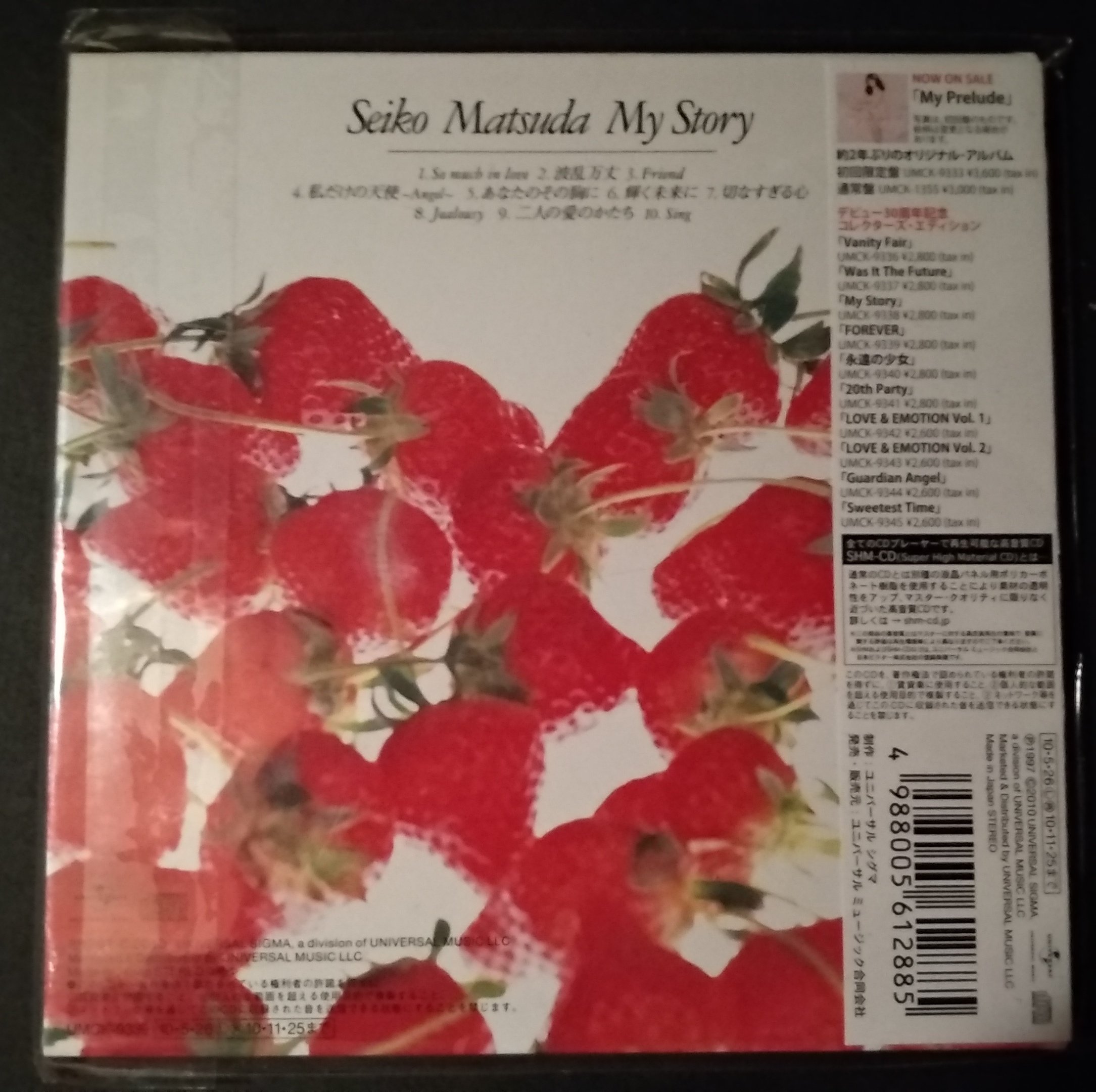 日版全新品 - 松田聖子 Seiko Matsuda --- My Story (紙ジャケット仕様