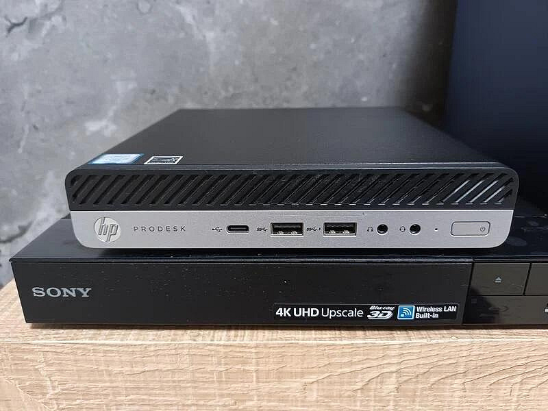 HP PRODESK 600 G4 MINI迷你電腦，i7-8700T/16G/全新科賦120G SSD