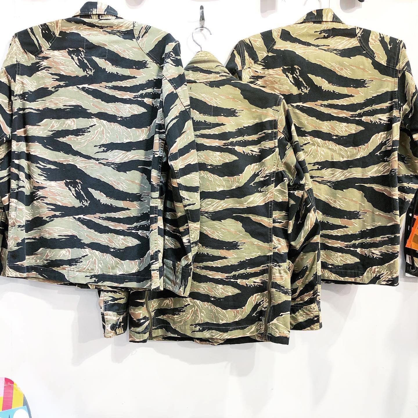 WTAPS　M65 Satin Wtaps M65 现货WTAPS M-65 M65 豹纹拼皮夹克