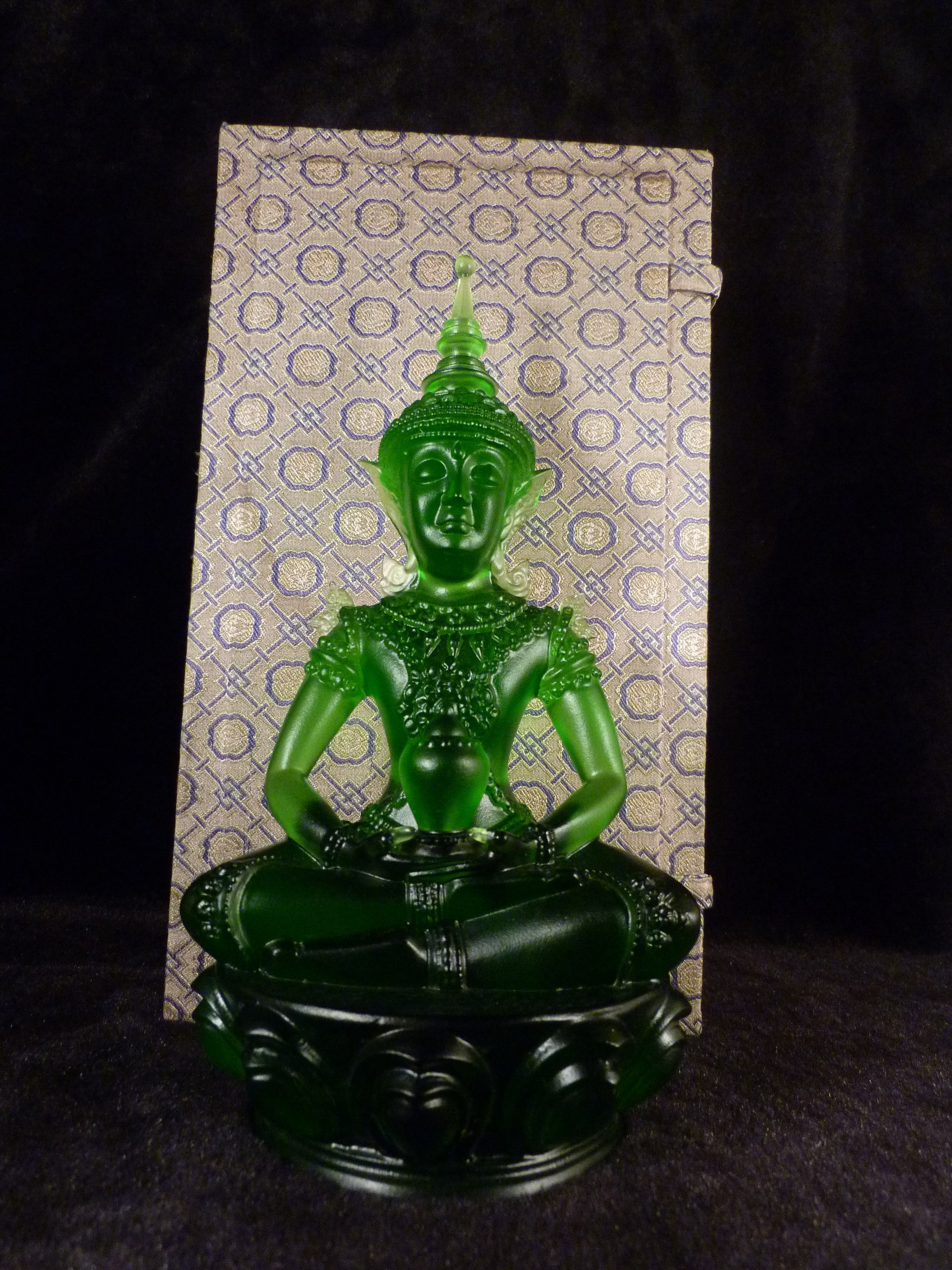 古玩軒~琉璃賞件.琉璃收藏品.琉璃光藥師佛(非LIULI 琉璃工房.琉璃工坊