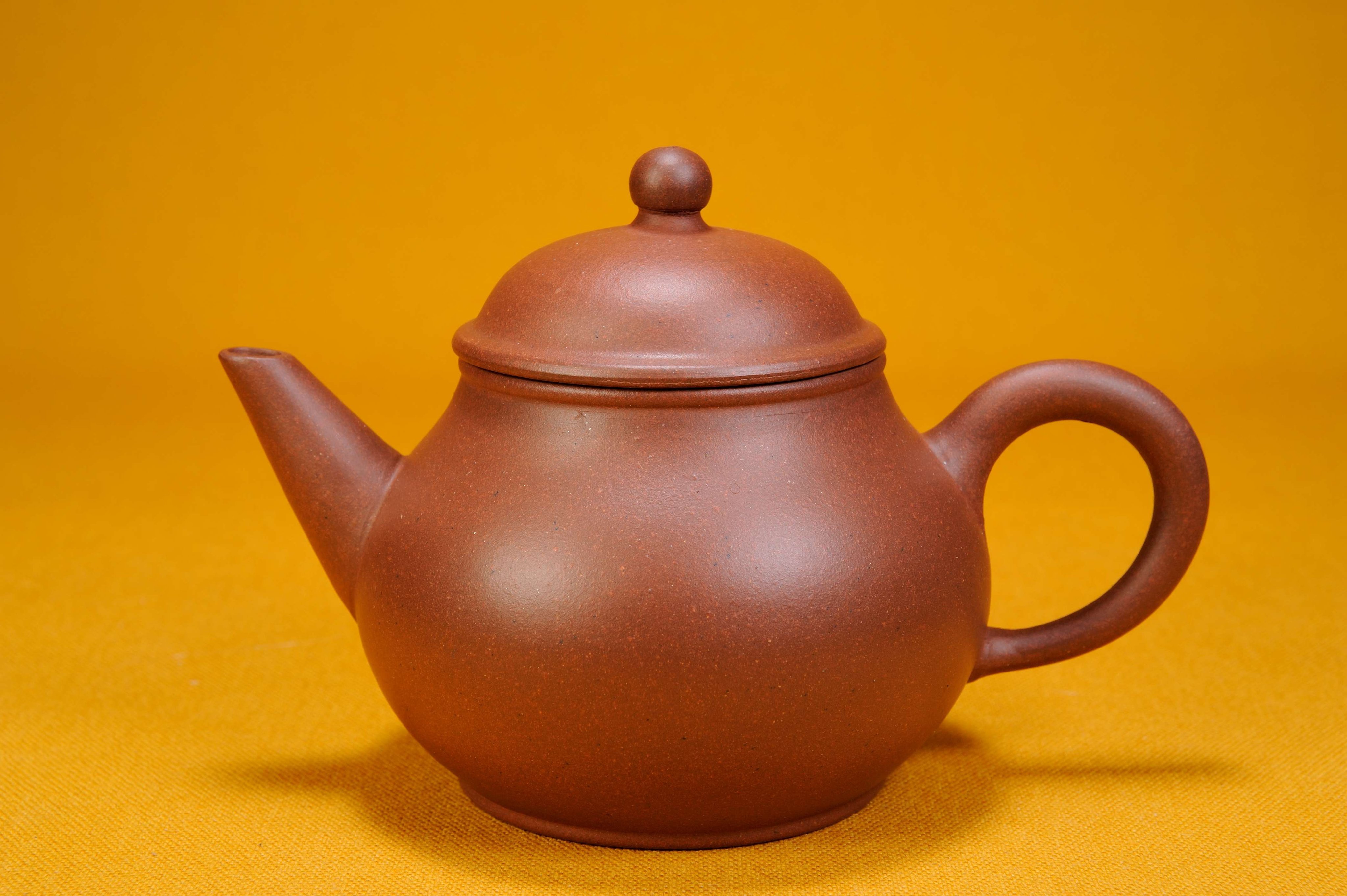 樂壺坊】1960年代荊溪惠孟臣大溪款正宜興一廠早期紅紫砂十杯芭樂線瓢