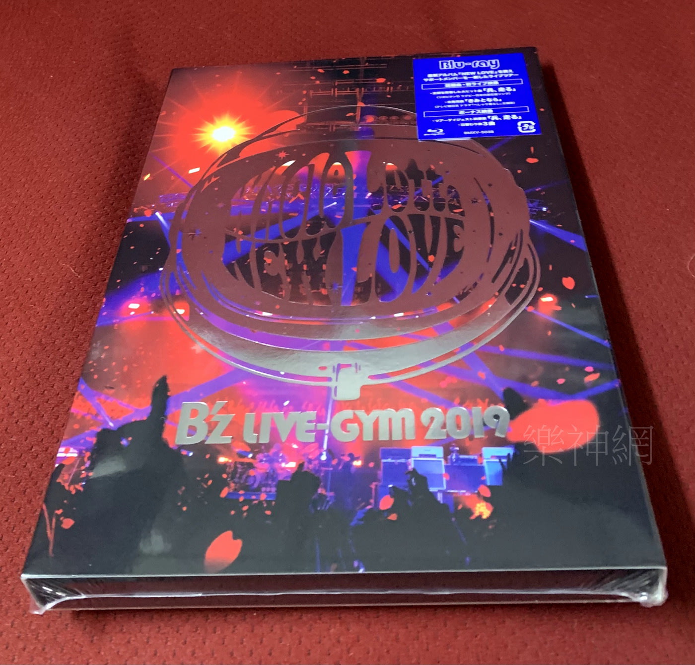 B'Z BZ LIVE-GYM 2019 Whole Lotta NEW LOVE (日版藍光Blu-ray) 全新
