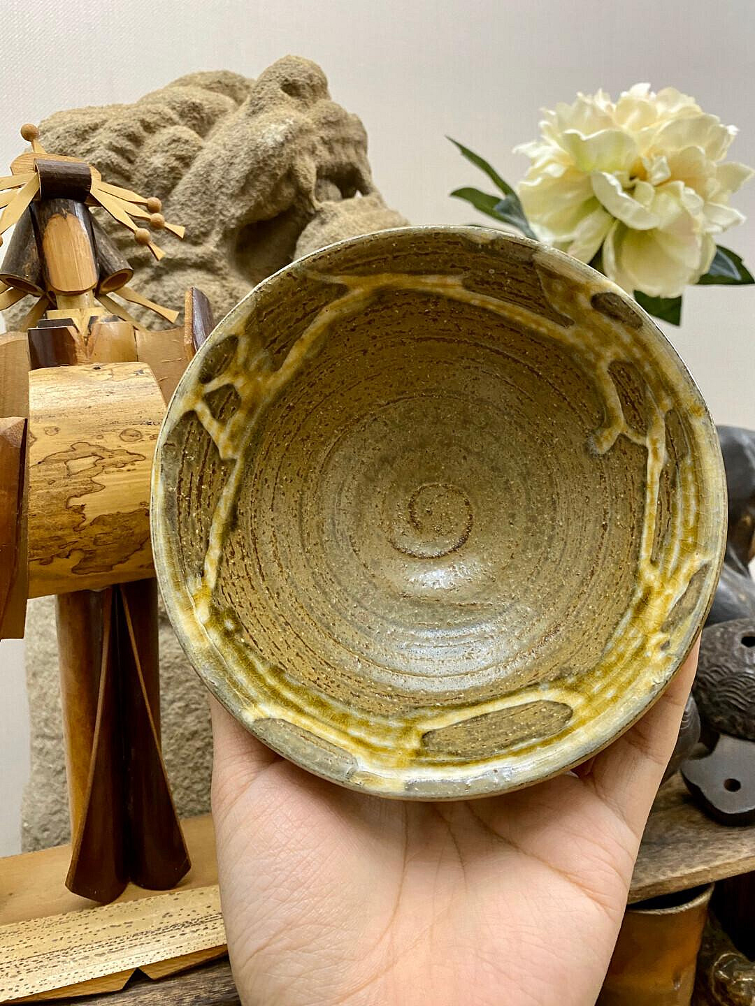 伊羅保茶碗高麗茶碗日本茶道具井戶茶碗全新伊羅保茶碗高麗茶伊羅保茶碗