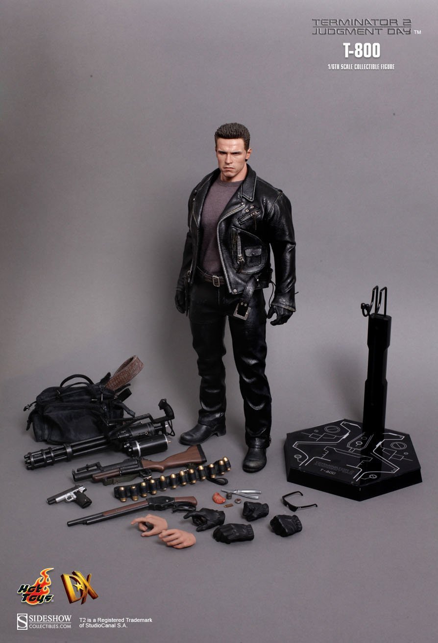 Hottoys T-800 DX10 1/6 おまけ付 ホットトイズ ターミネーター2