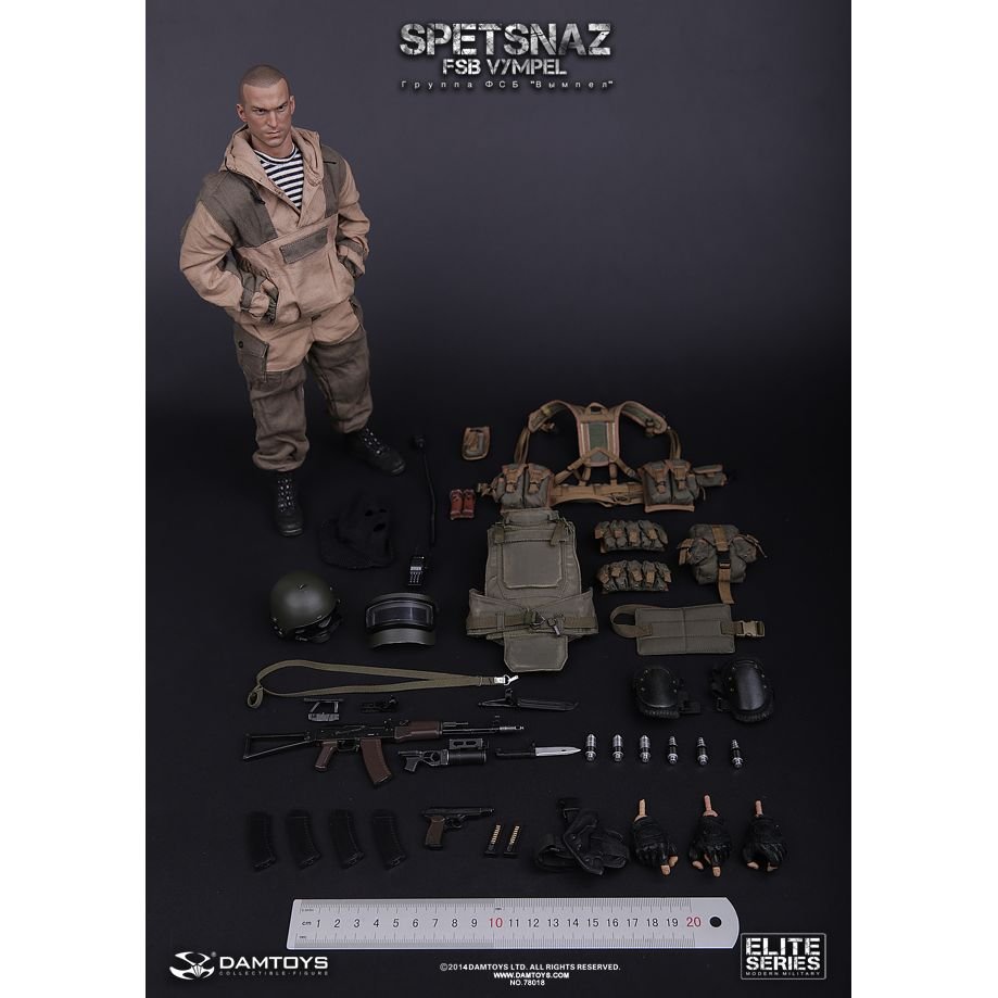 金錢貓雜貨全新Damtoys 78018 1/6 Spetsnaz FSB Vympel 俄羅斯聯邦安全 