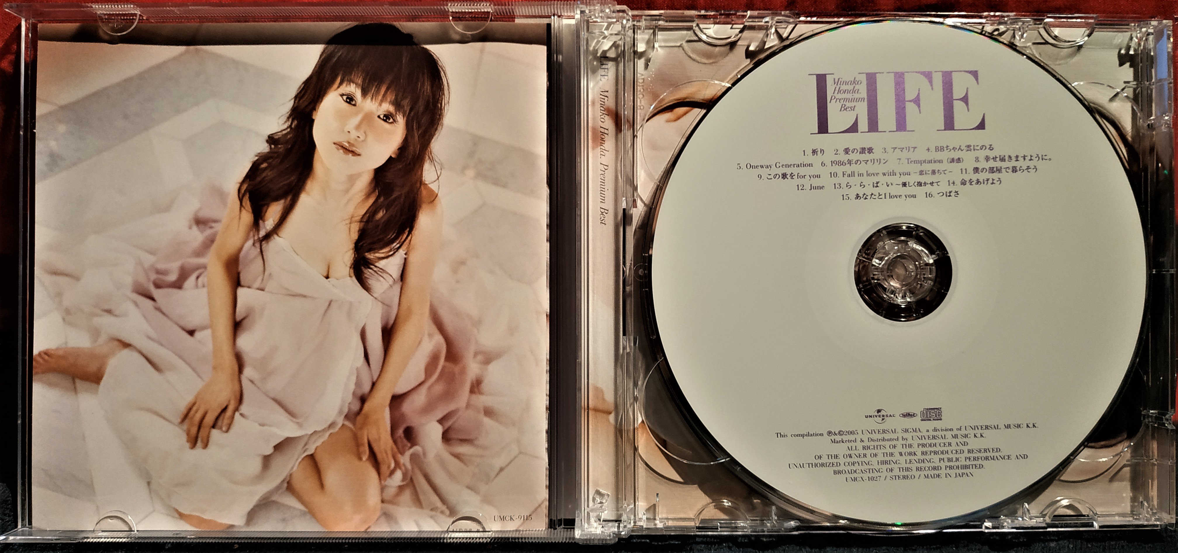 本田美奈子--- Life Minako Honda.Premium Best [ 初回限定盤