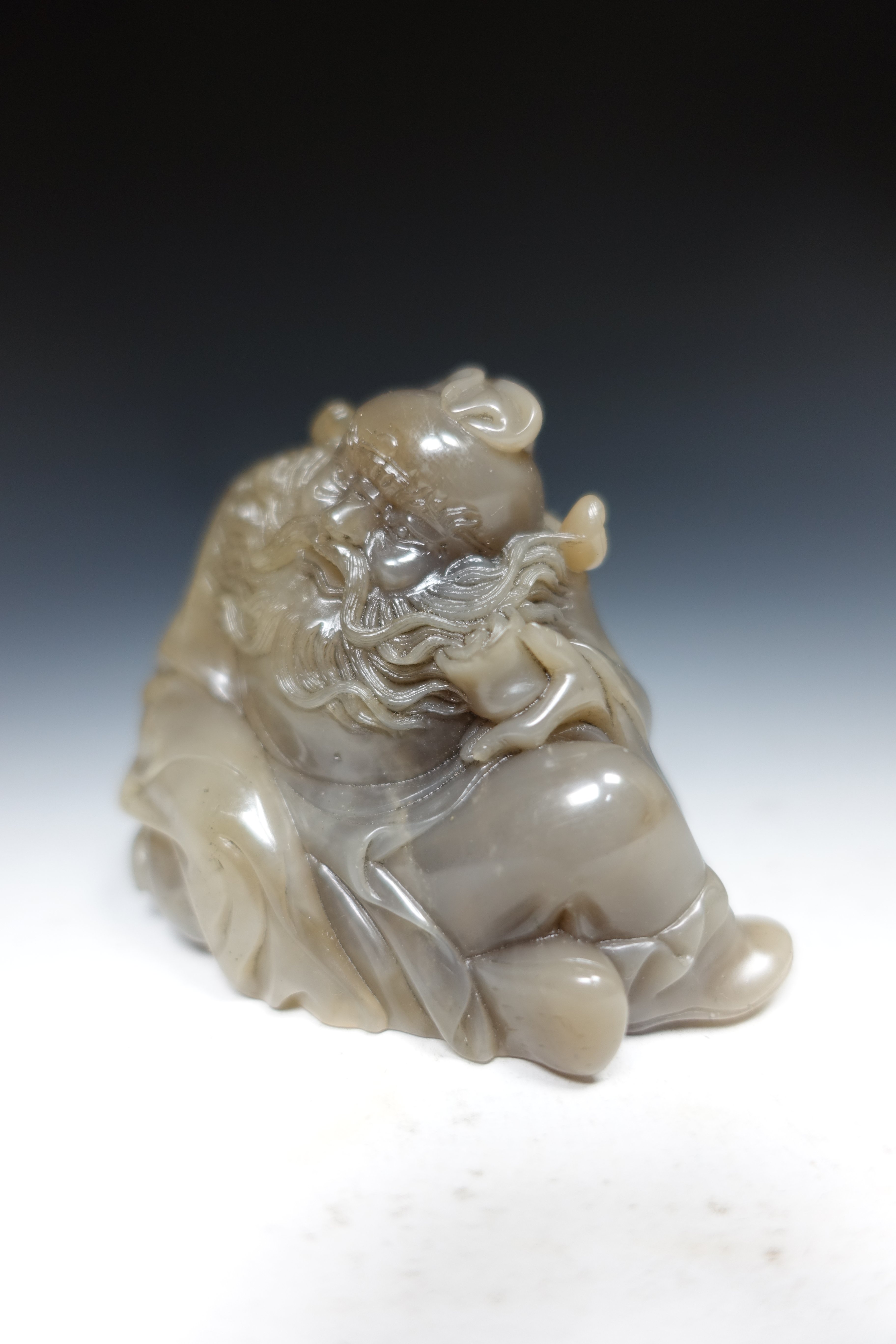 大師作品】賠售~壽山石牛角凍(俞世英) | Yahoo拍賣