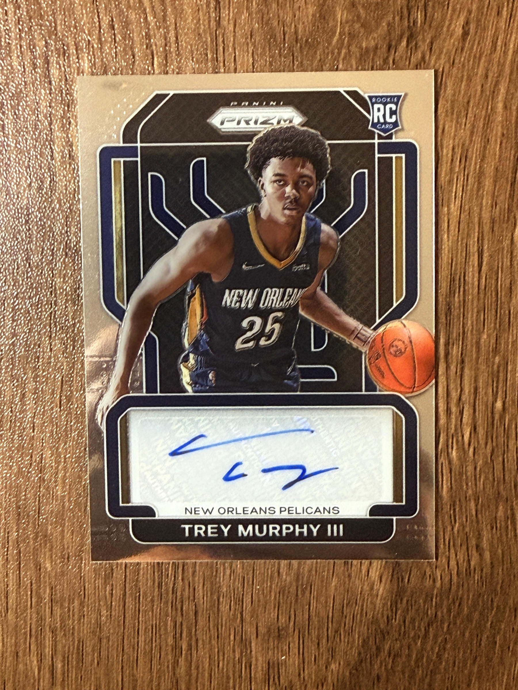 PRIZM Trey Murphy III RC auto 新秀簽2021-22 528 | Yahoo拍賣