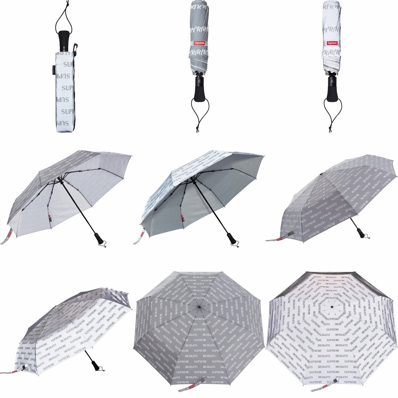 新品 Supreme Reflective Repeat Umbrella 傘 Supreme / シュプリーム より、梅雨に欠かせないShedRain