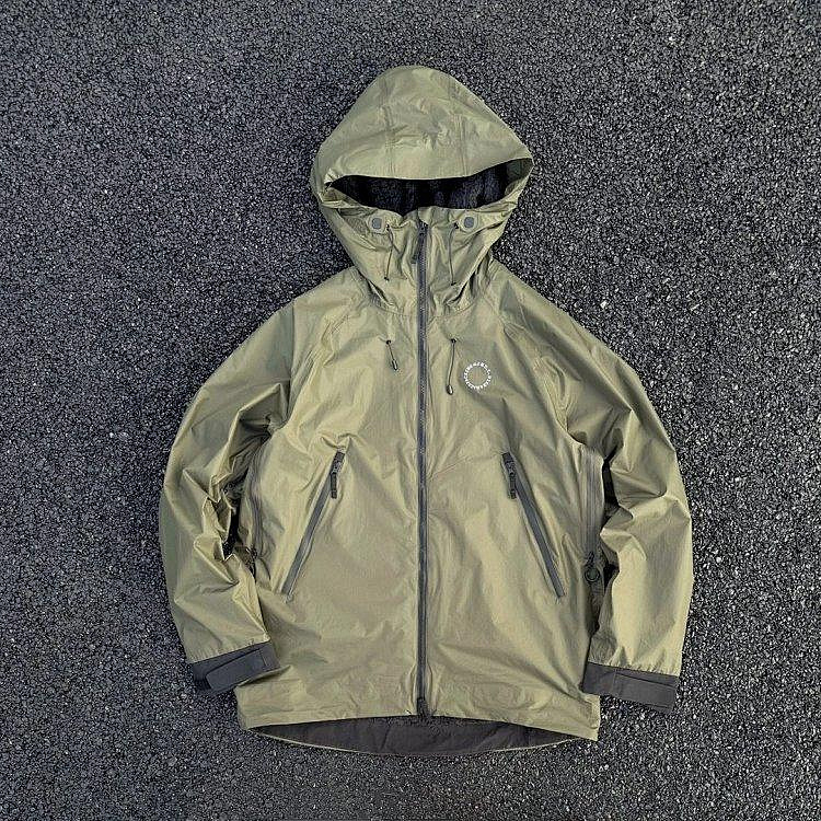 Giacca Yamatomichi All-weather Alpha Windbreaker Uomo Oliva - Nuova Senza Etichette - Foto 5