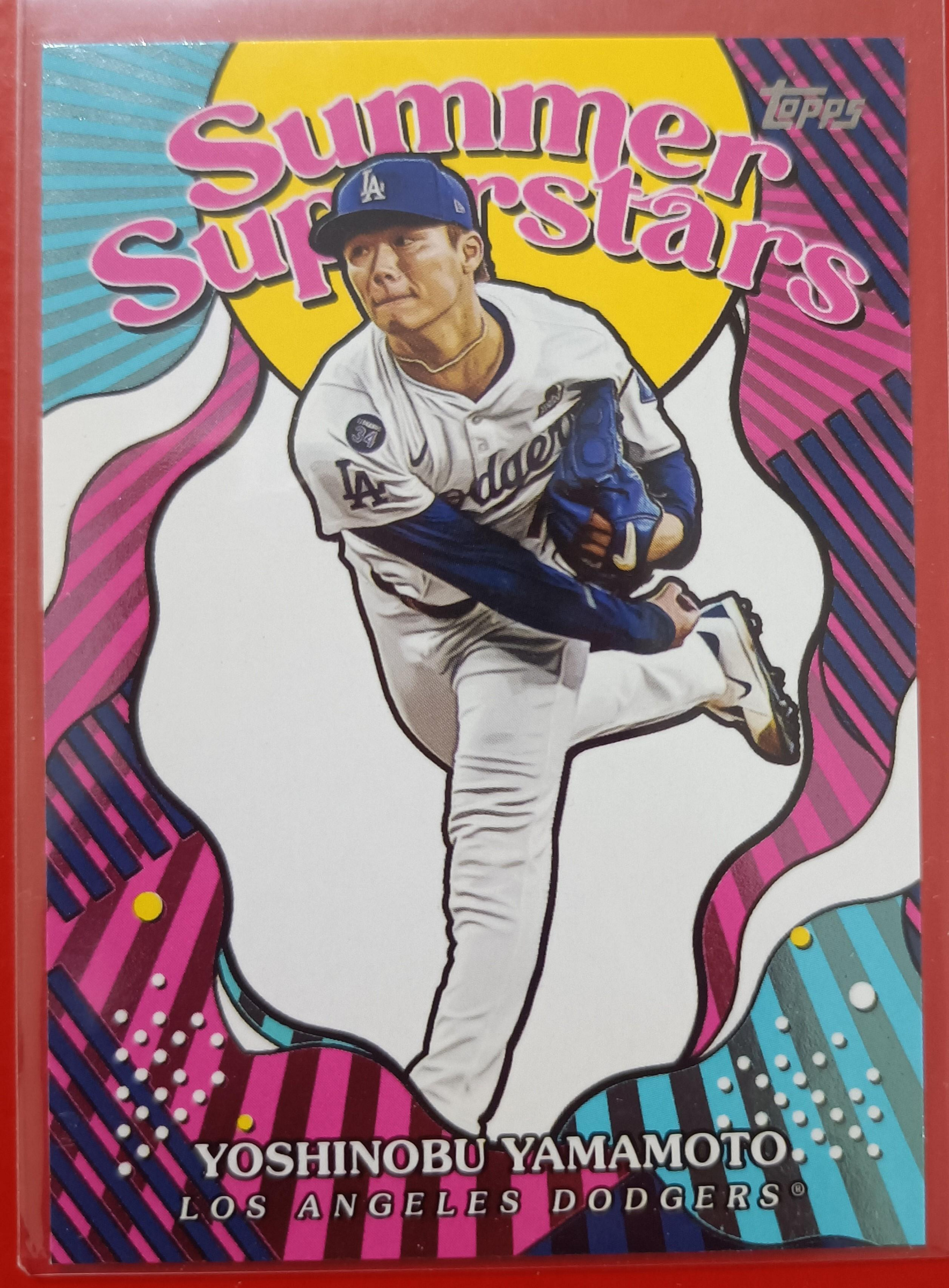 山本由伸Yoshinobu Yamamoto 2025 Topps Summer Superstars #SS-33 