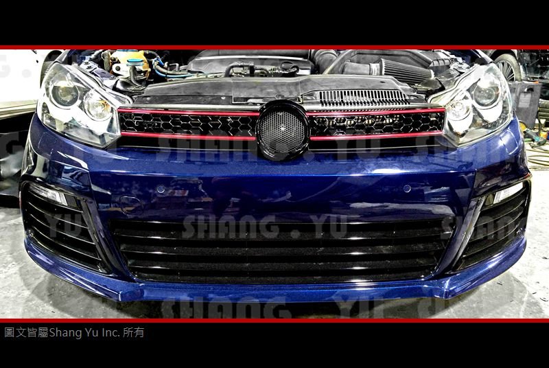 福斯 VW GOLF6 MK6 前保桿 日行燈 2009 2010 2011 2012 2013 R20 GTI