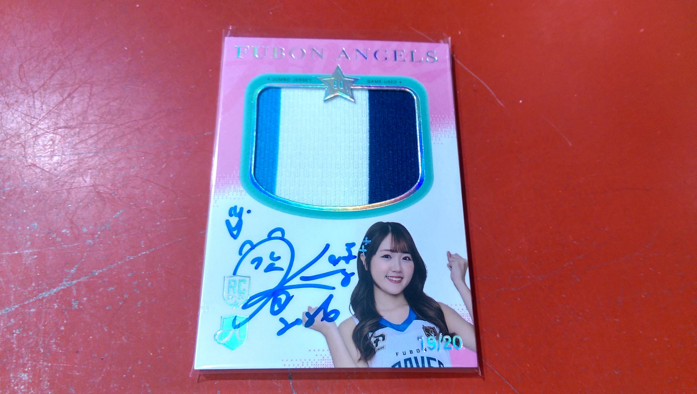 RV】22-24 P.League 富邦勇士【栗子】Fubon Angels女孩Jumbo Patch球衣