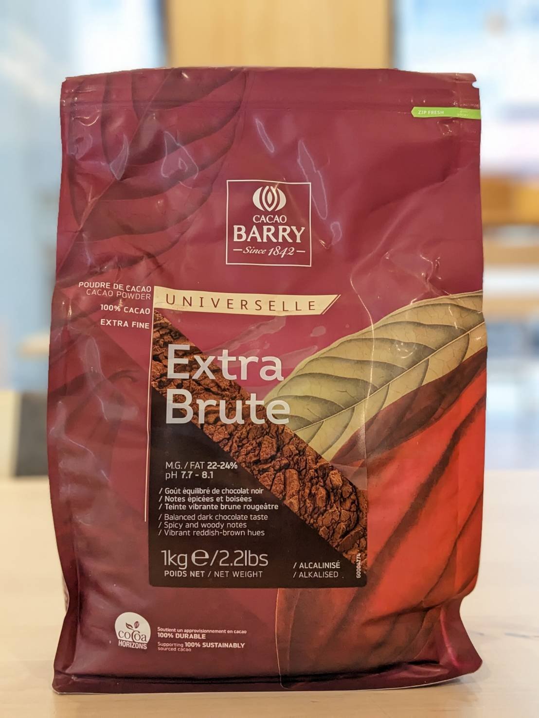 可可巴芮防潮可可粉無糖可可粉法國CACAO BARRY 可可巴芮- 250g (分裝) 穀華記食品原料| Yahoo拍賣