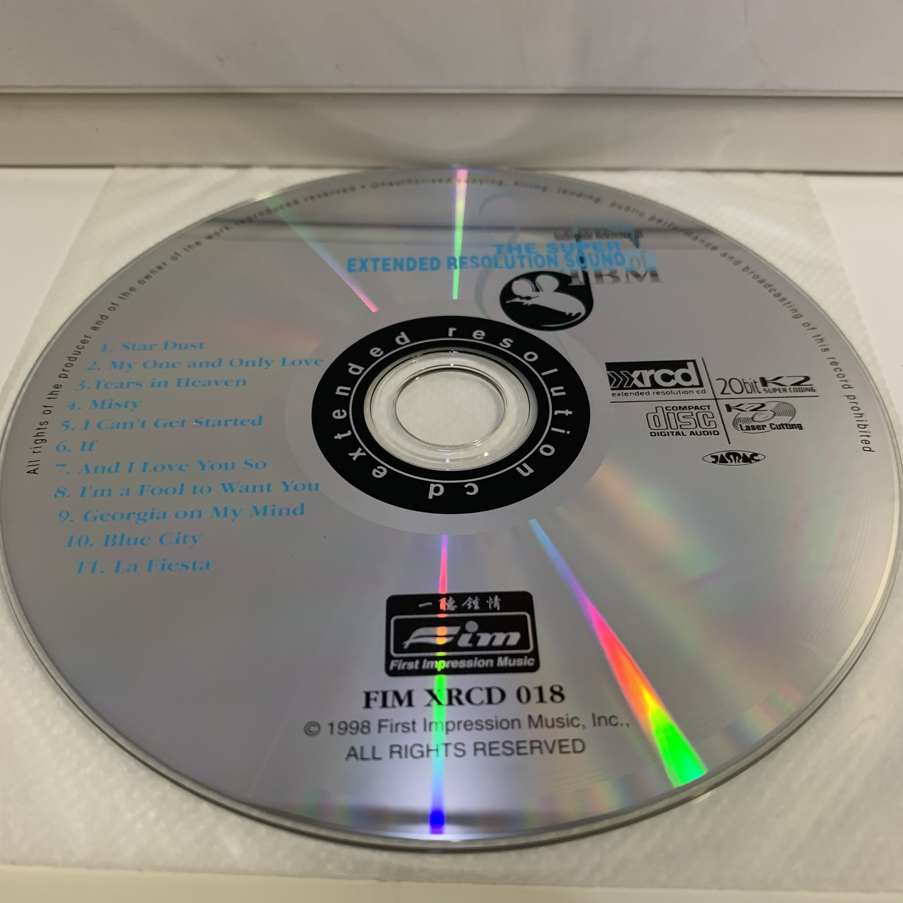 超音樂】CD/XRCD/The super extended resolution sound of TBM