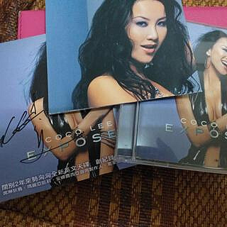 歌后李玟coco 加盟SONY英文簽名專輯EXPOSED小海報收NO DOUBLE絕版稀少