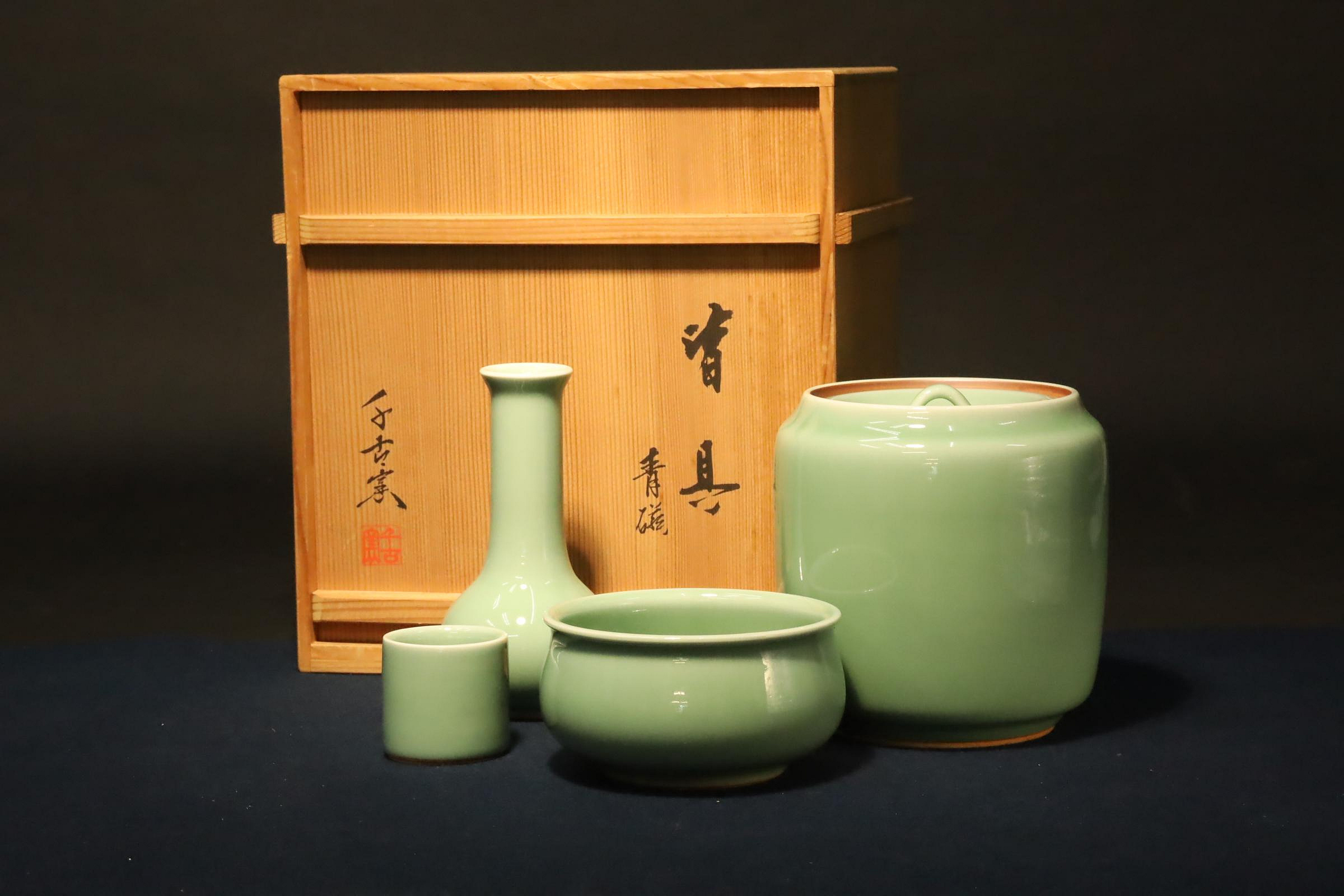 専用　茶具　皆具 楽天市場】黄交趾 皆 具 茶道具の通販