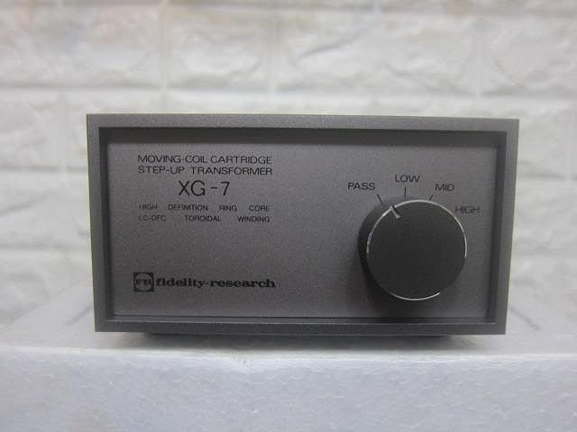 已售出）FIDELITY-RESEARCH XG-7 MC升壓器（新品） | Yahoo拍賣