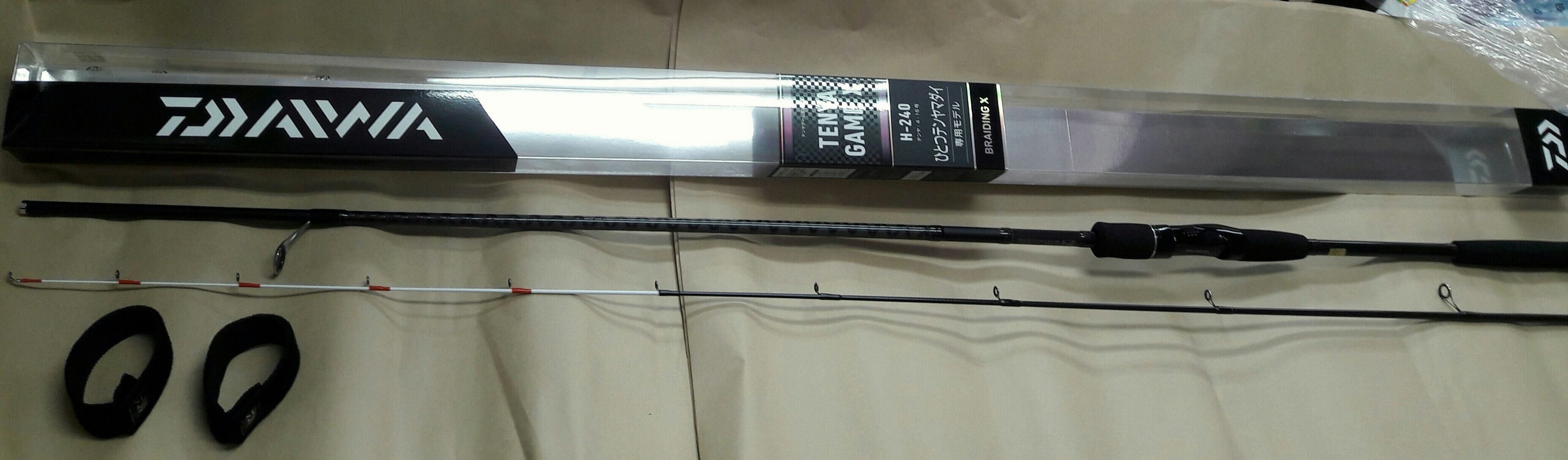 DAIWA TENYA GAME X MH-240 船竿 240cm 欣の店】DAIWA TENYA GAME X H-240 8尺天亞竿海釣竿船釣岸拋海鱸白帶微