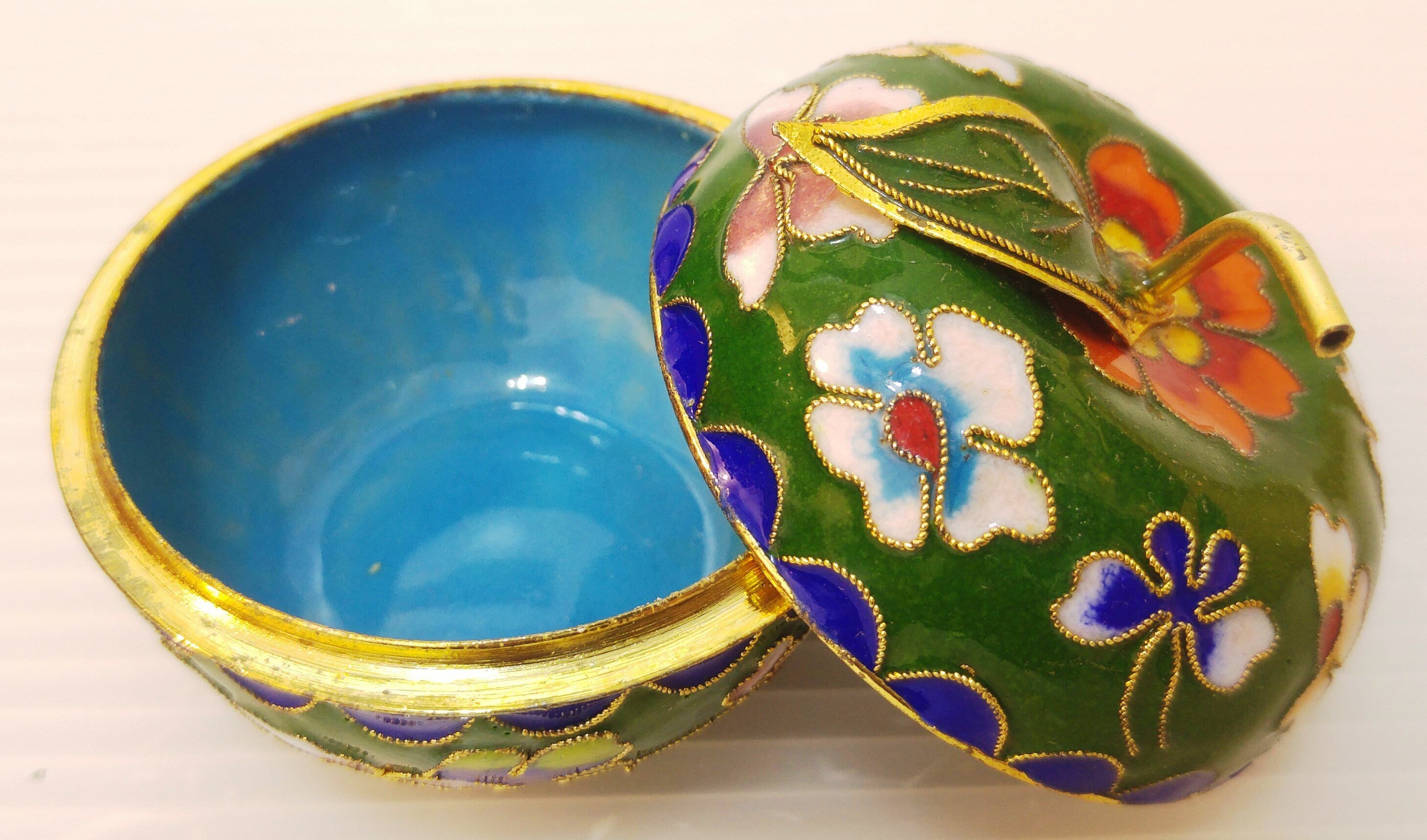 極上珍品 銅胎景泰藍 琺瑯彩 七寶燒 花鳥紋 茶杯 茶具 茶道具 稀少 収蔵美品  景泰藍掐絲琺瑯七寶燒牡丹花卉紋鍍金銅胎花瓶