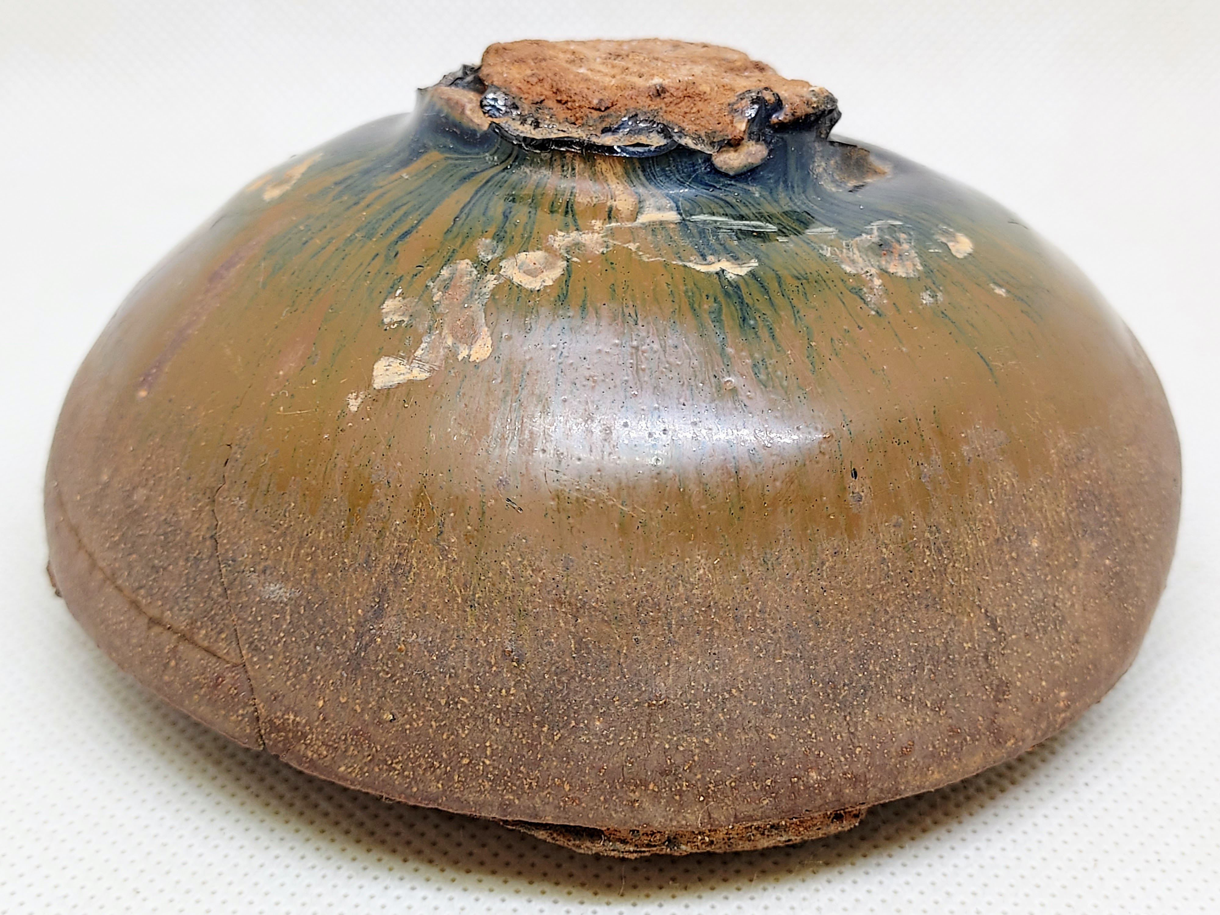 旧蔵の宋代建窯供御款建盞、包漿豊かにして、保存状態も極めて良好