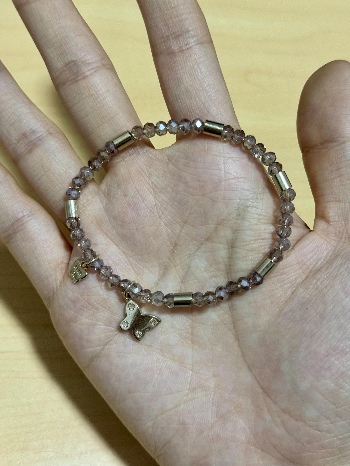 安娜蘇ANNA SUI彈力手鏈 中古 Vintage 首飾 正品二手 正常使用痕跡 中古 安娜蘇 手鍊