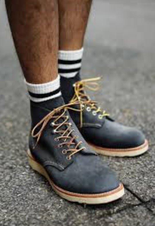 全新日本限定Red Wing x Beams 8154 灰藍色麂皮US9.5D | Yahoo拍賣