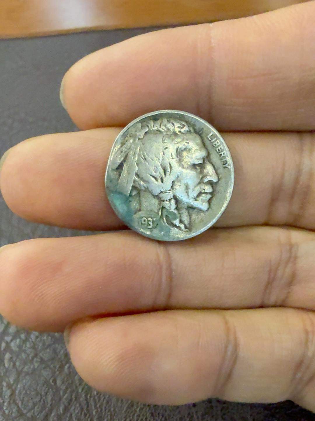 1937年美國水牛五分鎳幣，嚴選古董錢幣收藏推薦硬幣古董錢幣收藏