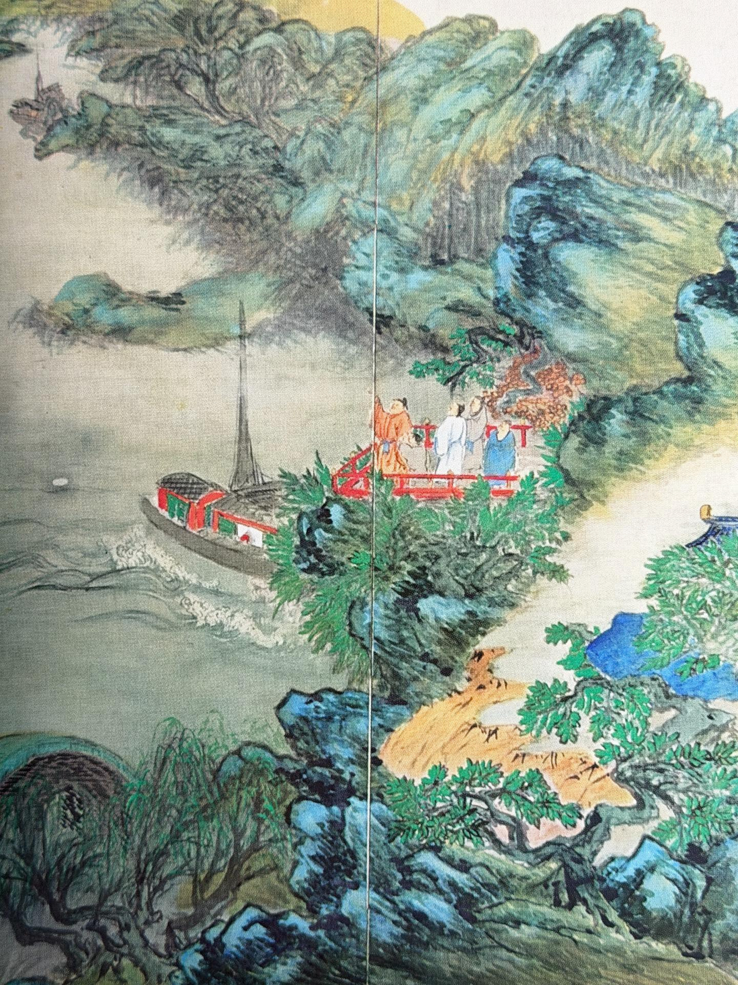 鐵齋／京都国立博物館監修／朝日新聞社 日本京都國立博物館監修【富岡鐵齋】畫集全美品帶原裝錦盒和紙盒朝日
